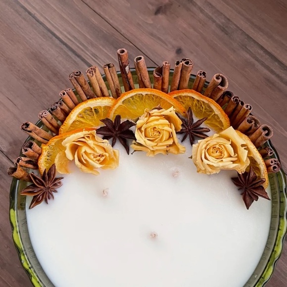 Pumpkin Spice Candle - Soy Wax Candle - Holiday Candle - Toxic Free Candle - Picture 2 of 6